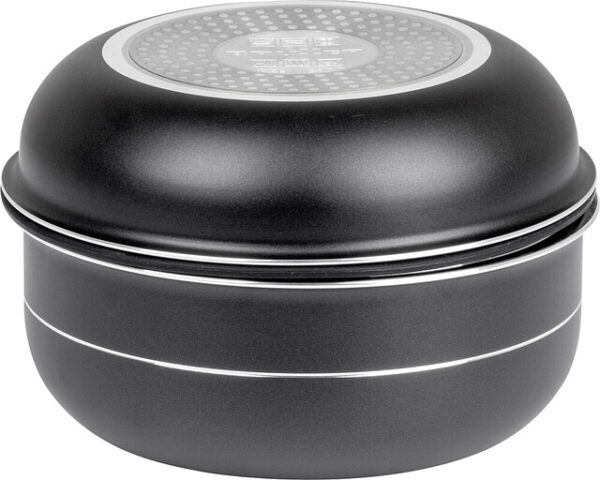 Topfset BRUNNER Pirate Spacemaster Durchm. 24 cm Farbe schwarz – Bild 3