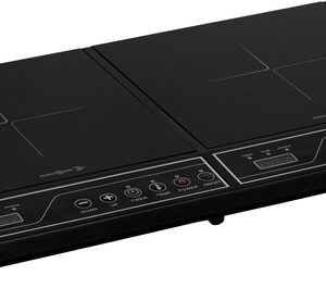 Induktionsplatte BRUNNER Hot Point Induction Double Farbe schwarz