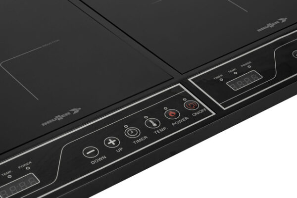 Induktionsplatte BRUNNER Hot Point Induction Double Farbe schwarz – Bild 3