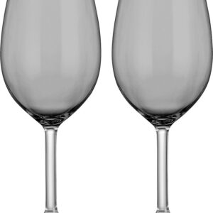 Weinglas BRUNNER 2er-Set Wineglass Thango Grey Farbe grau