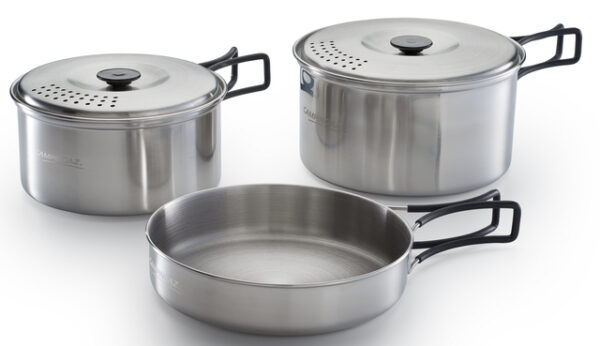 Camping-Kochgeschirrset CAMPINGAZ 5-tlg. 2 Töpfe, 2 Deckel, 1 Pfanne