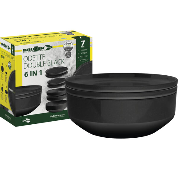 Geschirrset BRUNNER Odette 6 in 1 Farbe double black – Bild 7