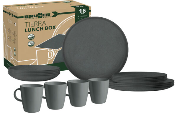 Geschirrset BRUNNER Lunch Box RPET Tierra Magma – Bild 2