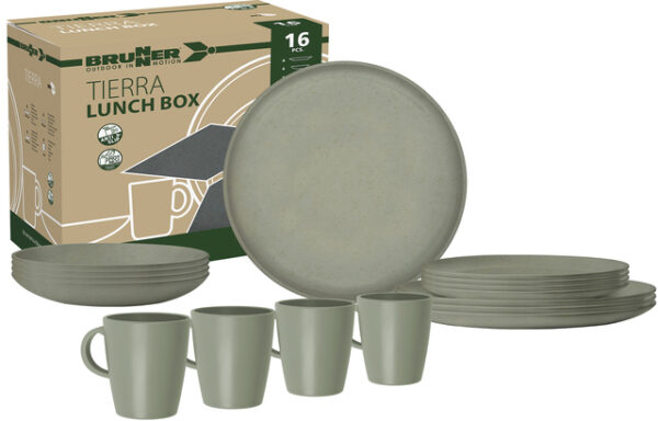Geschirrset BRUNNER Lunch Box RPET Tierra Forest – Bild 2