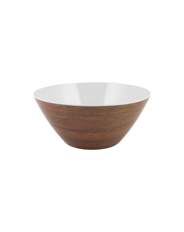 Salatschale Melamin gimex 2 l, Farbe nature line teak