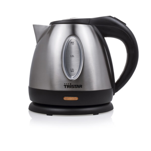 Wasserkocher TRISTAR WK-1325, 12 l, 850 W, Farbe schwarz / silber