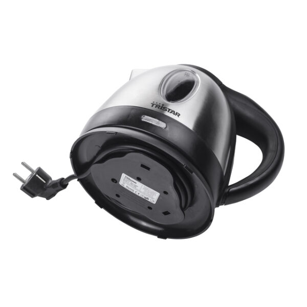 Wasserkocher TRISTAR WK-1325, 12 l, 850 W, Farbe schwarz / silber – Bild 4