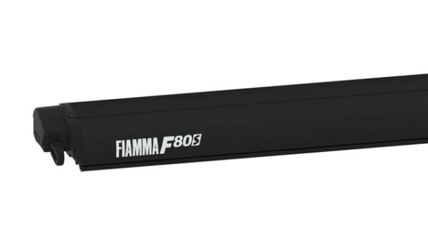 Dachmarkise FIAMMA F80 S 320 x 250 cm Tuch Fb. royal grey Gehäuse Fb. deep black