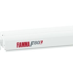 Dachmarkise FIAMMA F80 L 500 x 275 cm Tuch Fb. royal grey Gehäuse Fb. polar white