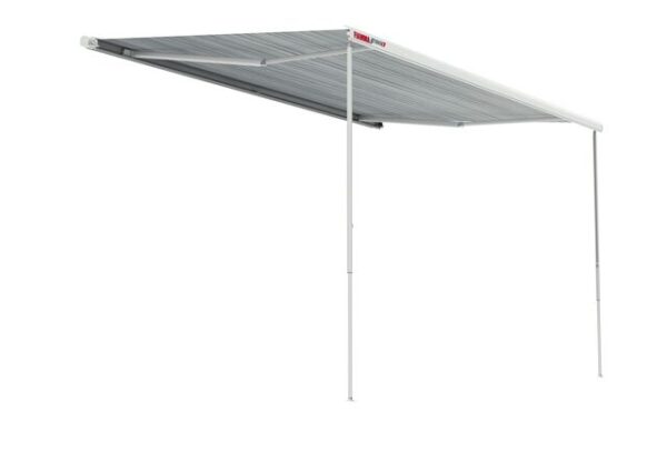 Dachmarkise FIAMMA F80 L 600 x 275 cm Tuch Fb. royal grey Gehäuse Fb. titanium – Bild 2