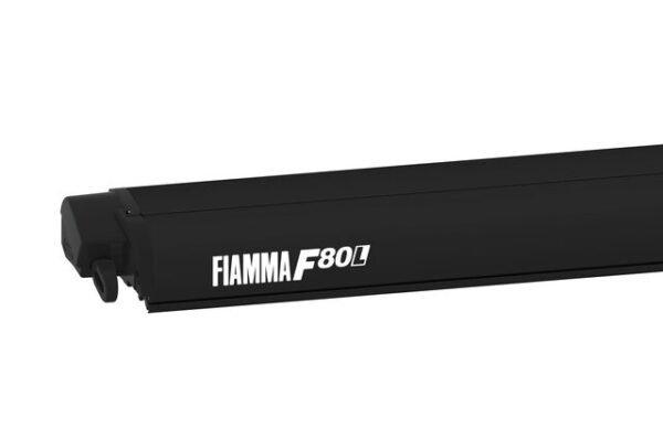 Dachmarkise FIAMMA F80 L 550 x 275 cm Tuch Fb. royal grey Gehäuse Fb. deep black
