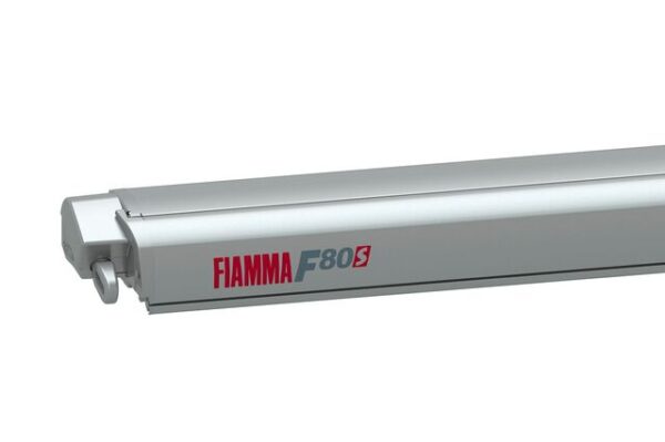 Dachmarkise FIAMMA F80 S 340 x 250 cm Tuch Fb. royal blue Gehäuse Fb. titanium