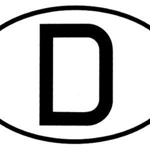 D-Schild Euro-Norm