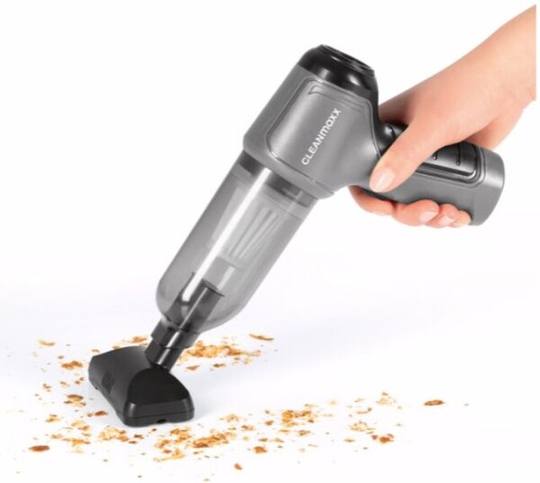 Handstaubsauger Akku-Zyklon CLEANmaxx 9-tlg. Farbe grau – Bild 2