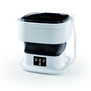 Mini-Waschmaschine EASYmaxx faltbar 40 W Farbe weiß / schwarz