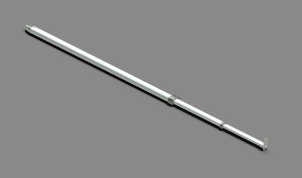 Spannstange mit Stützfuß links 3,10 - 4,40 m zu Caravanstore Version 2007