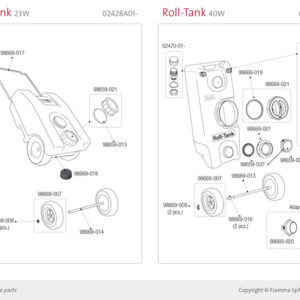 Adapter für Rolltank 40W