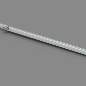 Gelenkarm rechts zu F45Ti L Polar White / Titanium 450-550cm