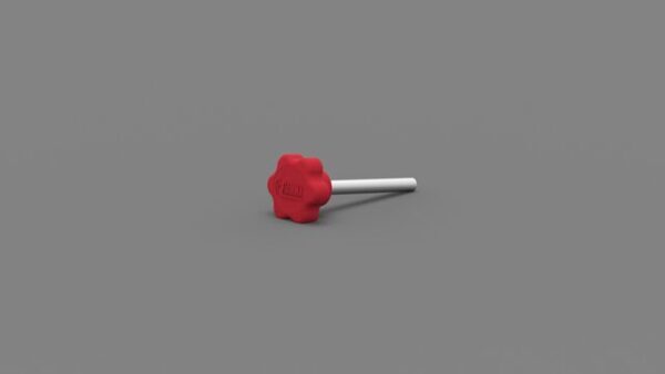Rändelschraube M6x60 rot inox zu Carry Bike XL A Pro 300