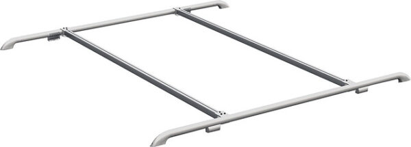 Dachreling Thule Deluxe Länge 3,00 m Traglast 70 kg Farbe silber/eloxiert Inhalt 2 Stück – Bild 2