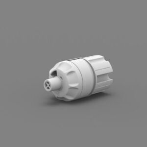 Endanschlagsvorrichtung links D= 60 mm zu F45Ti L/F65