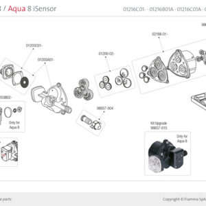 Anschluss gewinkelt 13mm zu Aqua 8 Alte Best. Nr.: 98657-001