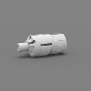 Endanschlagsvorrichunng links D= 48 mm zu F45Ti /F1Ti Serien Nr. _ 9331712