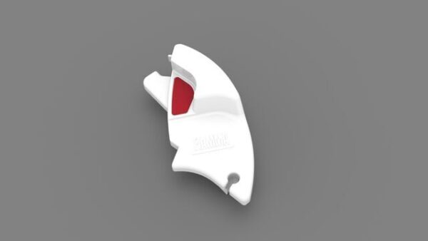 Endkappe links Frontblende Polar white zu Markise F 65 S 260-400