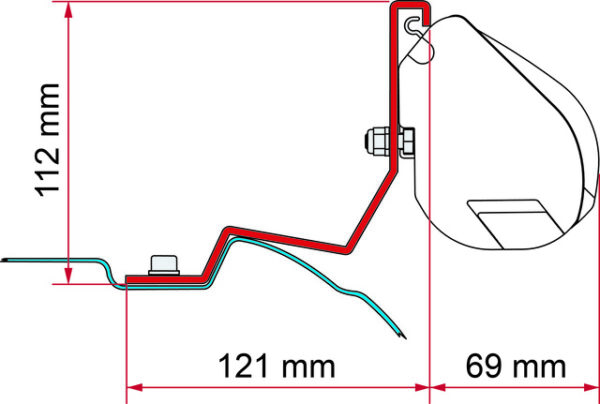 Kit passend für Mercedes Viano , Viano Marco Polo, Vito _2004 und V-Klasse _2014