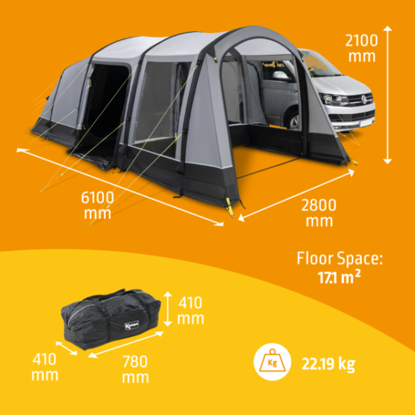 Busvorzelt Kampa Touring AIR RH MODELL 2025 – Bild 4