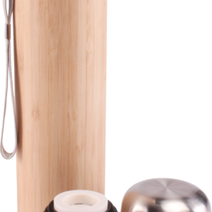 Thermosflasche ViaMondo Bambus 0,5 l