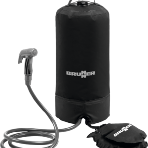 Outdoordusche mit Fußpumpe