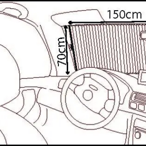 Sonnenschutz SUNfree 80 x 150
