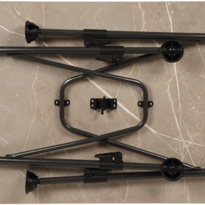 Tisch MIRANO taupe marble 80