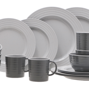 Geschirrset ROTA grey