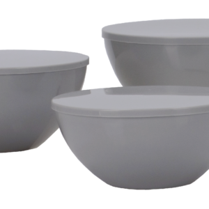 Schüsselset PALMA hellgrau 6 tlg.