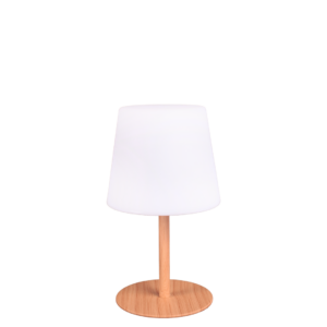Travellife Tischleuchte Elin Holzoptik