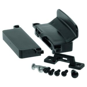 Türverriegelung komplett schw. zu Kühlschrank N90, N97, N104, N108, N109, N100, N110, N112, N145, N150, N175, N180