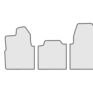 Fußmatte Gummi passend für Ford TransitChassis ab 7/2014 Universal