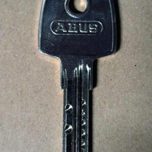 Schlüssel extra zu Abus- Sicherheitsschloss 9950814 __ Schlüsselnummer angeben __