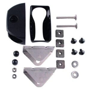 Befestigung Grundträger Schienensatz inkl. Abdeckung u.Schrauben M6x50 - Satz 2 St.