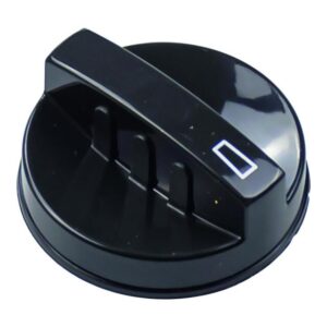 Drehknopf Wahlschalter Fb. schwarz