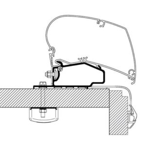 Adapter THULE Swift Escape 2017 4,25 m