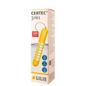 Wasserentkeimung Certec 3 in 1, 100 l keimentziehend ohne Silber Farbe gelb