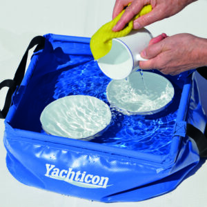 Faltschüssel Yachticon 15 l Fb. blau