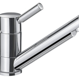 Einhebelmischer REICH Keramik TREND E chrom flex. Anschlüsse F ohne Schalter Komfort-Perlator, 33 mm