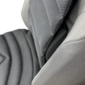 Ganzsitzauflage SITBACK Basic light 3D Farbe schwarz