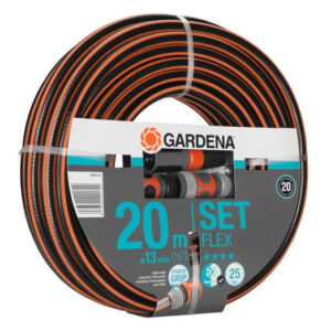 Comfort FLEX Schlauch Gardena 9x9, 13mm _1/2_, 20m, mit Systemteilen