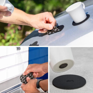 Magnet-Espressotassen silwy Porzellan, 2er Set