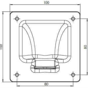 Dachdurchführung Ten Haaft für Einkabel-Single Systeme